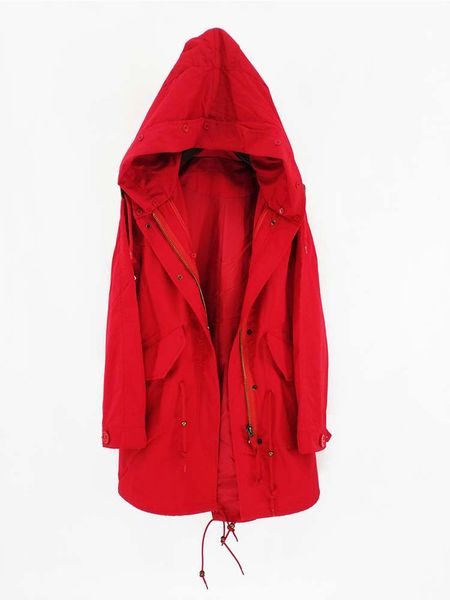 

women's trench coats 2021 coat for women black red green autumn winter long streetwear outerwear hooded luxury plus size jacket, Tan;black
