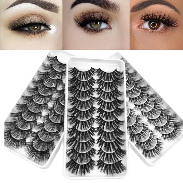 

pairs 3d lashes false eyelashes mink natural dramatic volume extension fake1