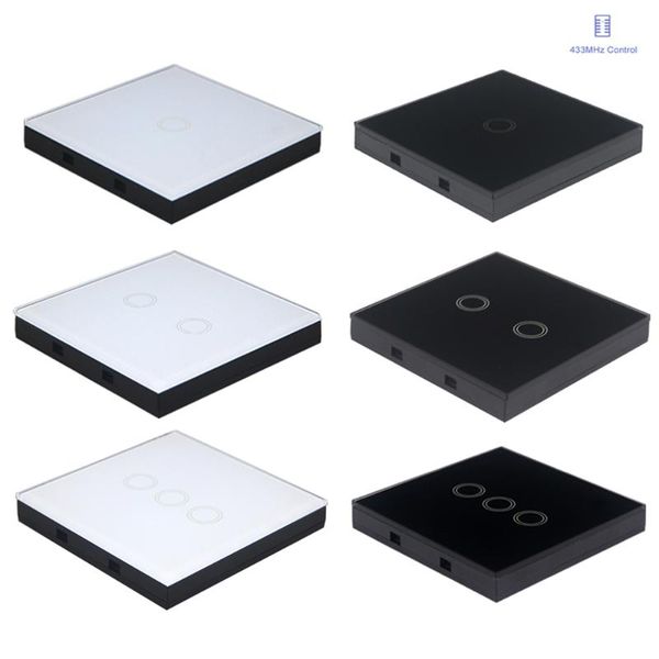 

smart home control wireless rf sticky switch touch remote controller rf433 433mhz 30-50 meters 1gang 2gang 3gang