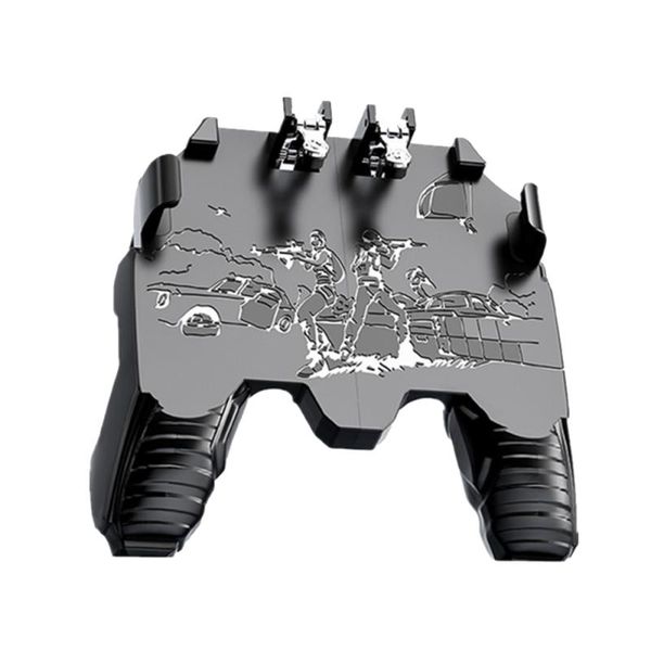 

mobile game controller for pubg phone gamepad handle joystick 4.7-6.5 in with charging cable controllers & joysticks