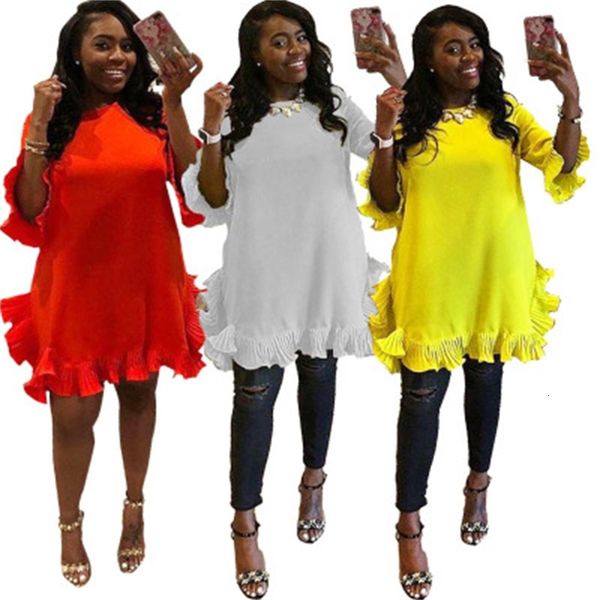 

dress dress summer plus size loose es for women's moonlight from three rooms ruffles ed in chiffon, Black;gray