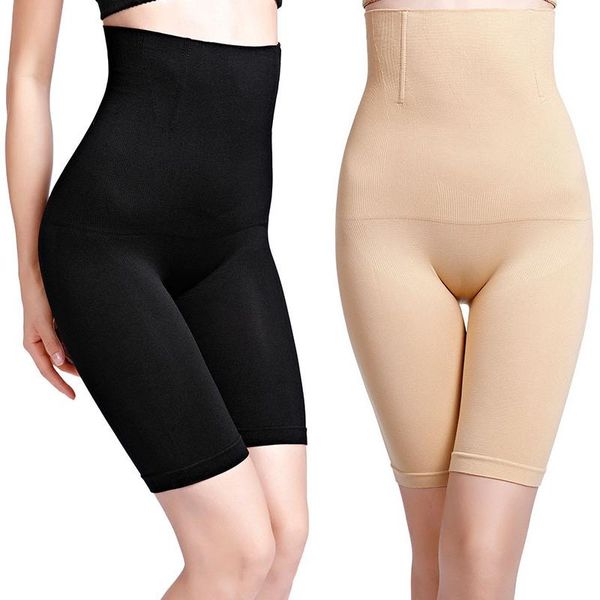 

women's shapers high waist-shaped panties breathing body shaper slipping tummy underwear bulifter ladies needless panty shaperwear, Black;white