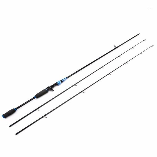 

hiumi 2 pieces casting fishing rod pole portable medium heavy power baitcasting with two tips m ml lure boat rods