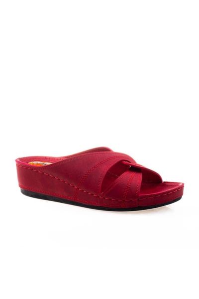 

sandals women gel-based red wedges slippers, Black