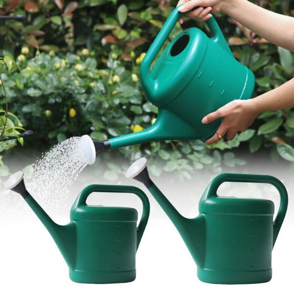 

watering equipments large household can plastic comfortable grip gardening tools smooth surface glitch-garden essential
