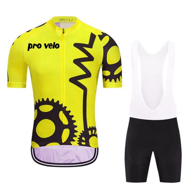 

racing sets summer cycling jersey set 2021 bike team short sleeve bicycle clothing provelo breathable mtb clothes bib shorts kit, Black;blue