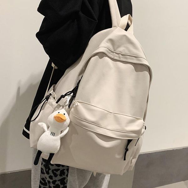 

women backpack for teenager waterproof schoolbag female harajuku girl high black students bag rucksack mini