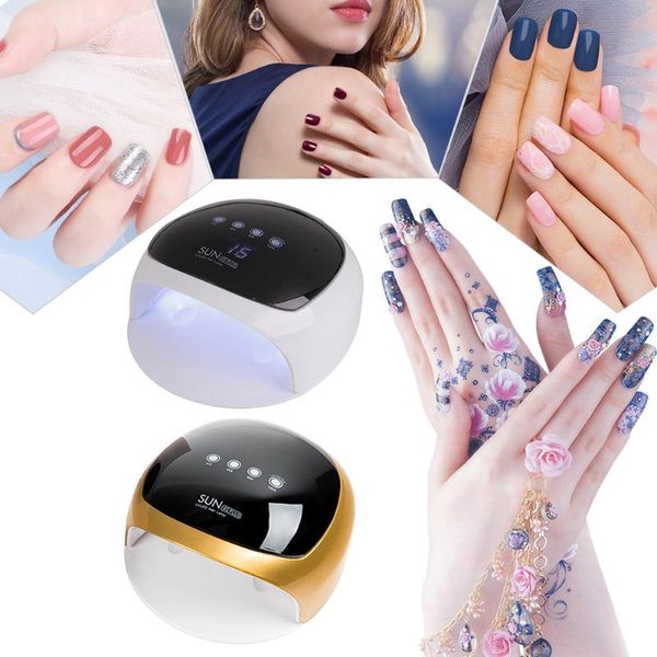 

nail polish manicure lamp 52w uv dryer quick curing gel w/auto sensor for household loving accessory art kits