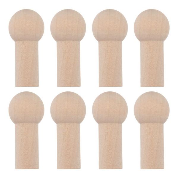

hangers & racks 25pcs wooden hook accessories wood clothing hooks shaker pegs 51mm*23mm*15mm