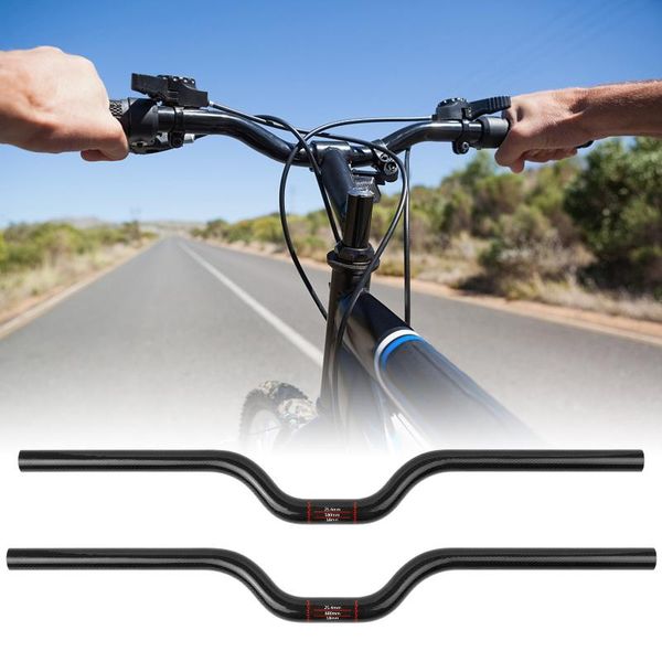 

bike handlebars &components 600mm ultralight carbon fiber riser handlebar mountain road bicycle bar 25.4mm clamp