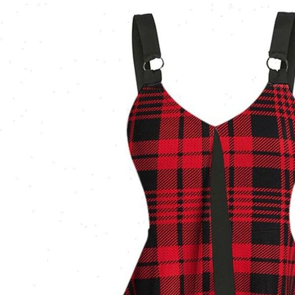 

35 fashion plaid womens cami swing vest summer cool clubwear, White