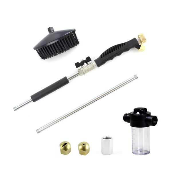 

water gun & snow foam lance car washer tube high pressure outdoor jet brush hose wand nozzle sprayer watering window sprinkler cleaning tool