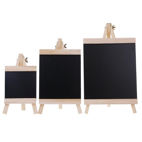 

refills deskmessage blackboard easel chalkboard kids wood writing boards collapsible, Black;red