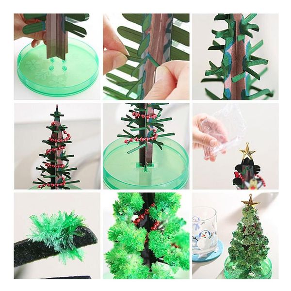 

party masks christmas gift paper tree magic growing toy boys girls novelty xmas 10ml