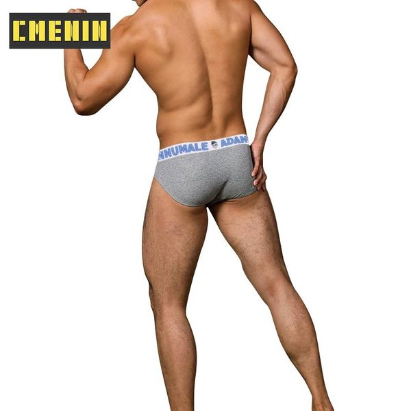 

underpants breathable mens underwear briefs solid men's lingerie cotton bikini gay cueca ad7101, Black;white