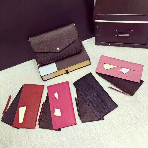 

wholesale purse chain for shoulder messenger bag women handbag new holder three piece set mini card presbyopic pu jewah
