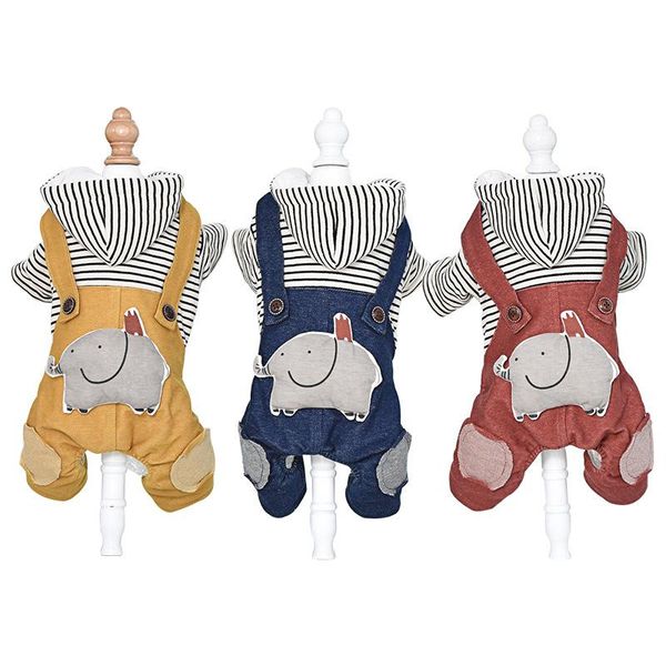 

dog apparel pet clothing for autumn and winter small dogs warm cotton padded four-legged pets selling supplies