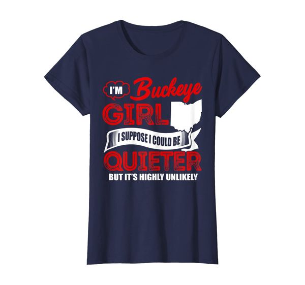 

Womens Buckeye Girl - Ohio State Shirt For Women Funny T-Shirt, Mainly pictures