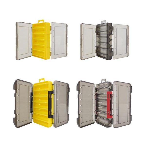 

fishing accessories storage box classic delicate texture double sided tackle 12 14 compartments bait lure hook