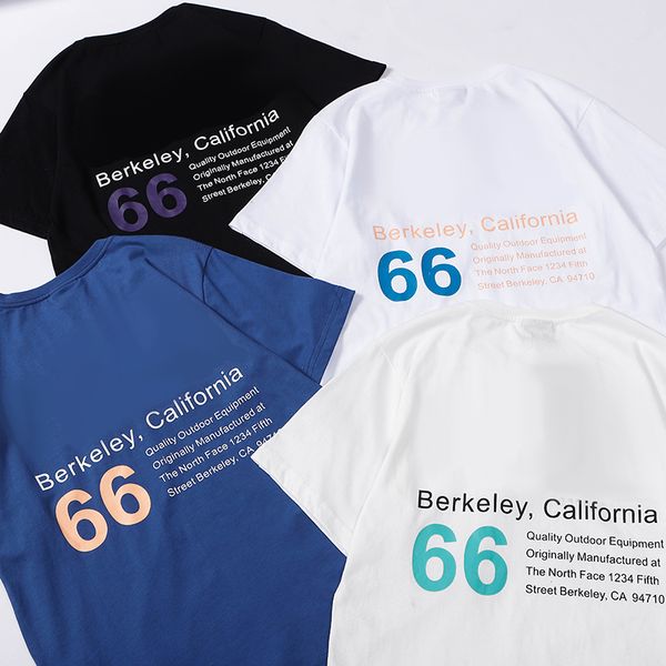 

women fashion t shirt reflective letter print spring summer man street style woman tees crew neck, White