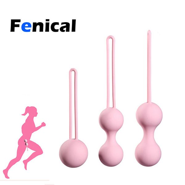 Sex Toys adultos bola feminino feminino sexo vaginal Muscle Kegel Silica Gel Geisha Bal