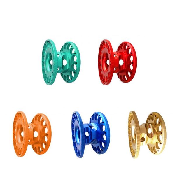 

pool & accessories lightweight aluminum alloy scuba diving finger reel guide line spool fit 15-30m for snorkeling 5 colors