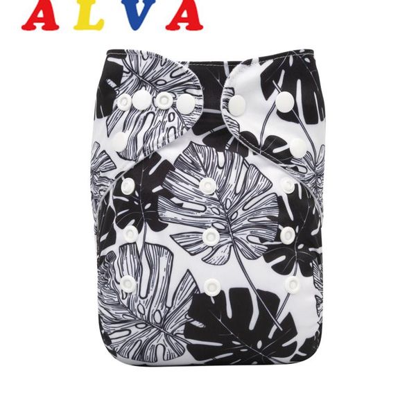 

reusable cloth diaper for babies with 1pc microfiber insert diapers
