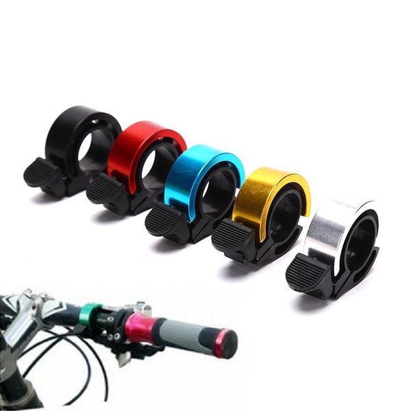 

bike horns bicycle bell alloy mountain road horn sound alarm for safety cycling handlebar aluminum ring accessories