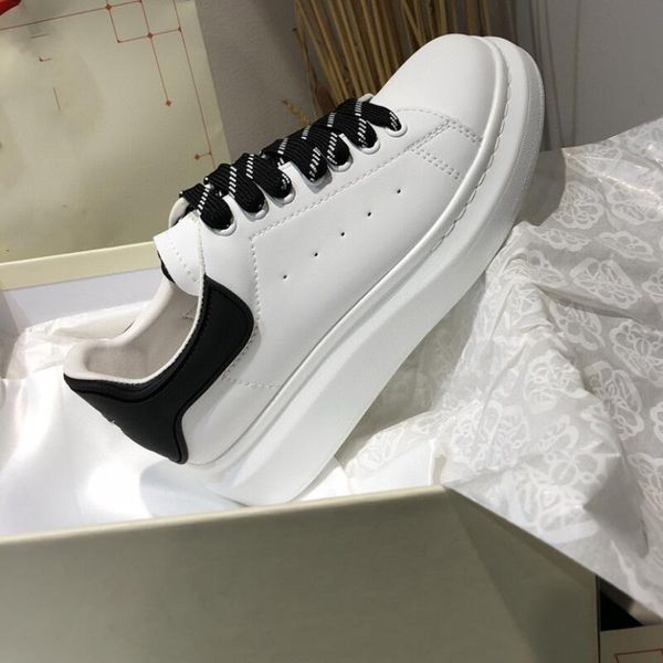 

designer platform shoes women luxury brand alexander tenis sneakers casual thick bottom shoe zapatos de mujer big more style 34-45 p20, Black