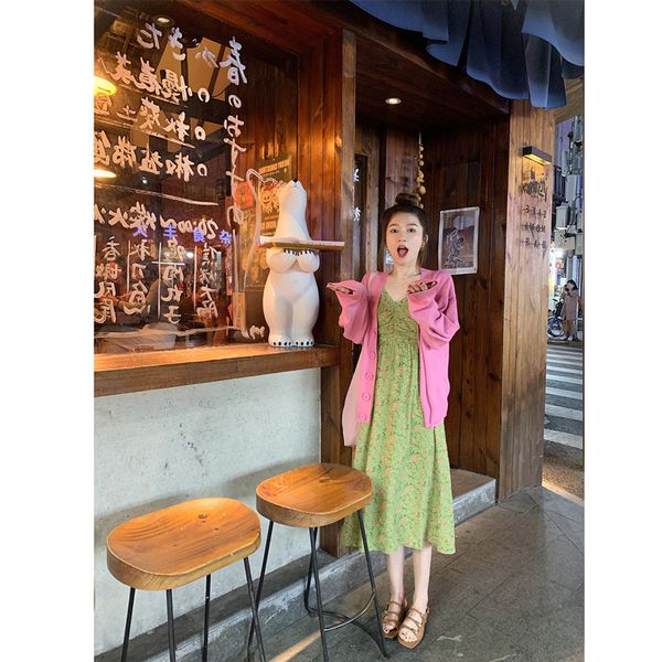 

and new french summer dress in spring, White;black