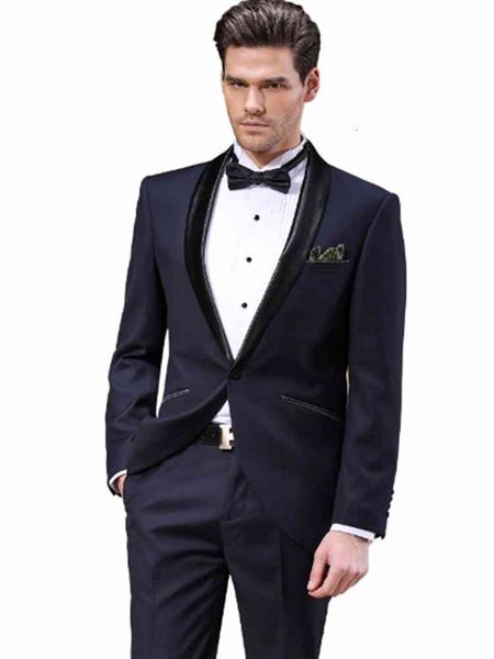

men's suits & blazers tuxedo smolking bridegroom thin suit and culine evening for the bespoke double-necked groom jacket (jacket + pant, White;black
