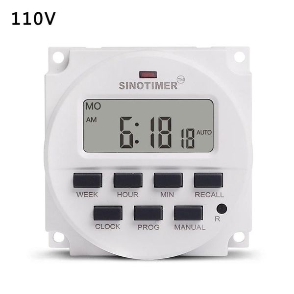 

smart home control 5v 12v 24v 110v 220v voltage output digital 7 days weekly programmable timer switch time relay passive