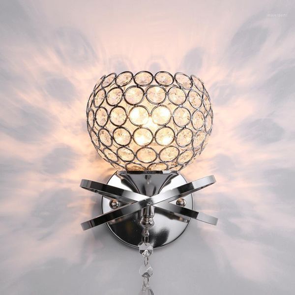 

crystal wall lamp light gooseneck bedroom iron dining room corridor living1