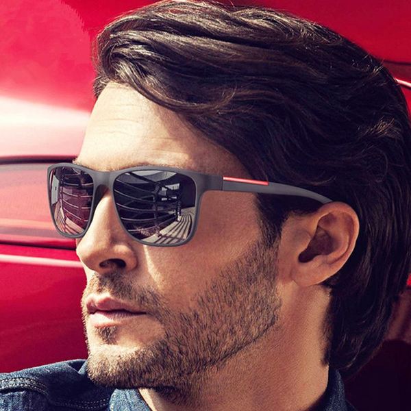 

outdoor eyewear 2021 fashion classic square male sunglass men driving sun glasses uv400 mirror female gafas de so