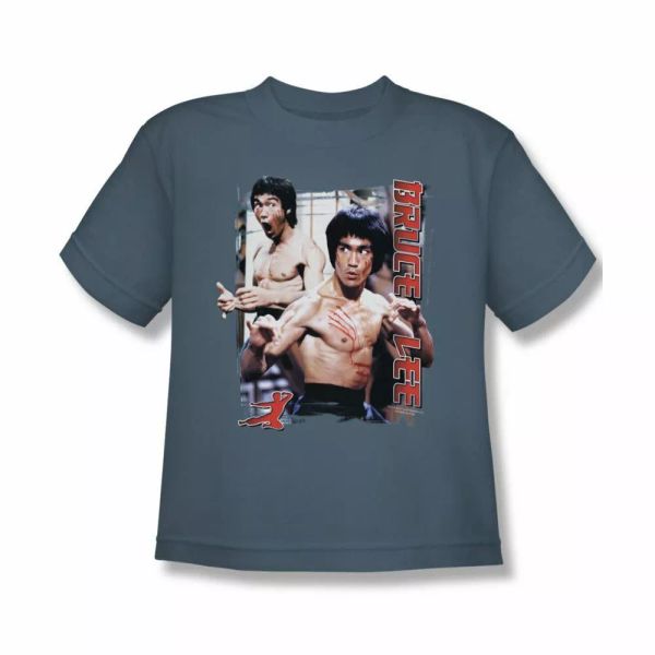 

bruce lee enter youth short sleeve t-shirt sizes- s-xl new, White;black