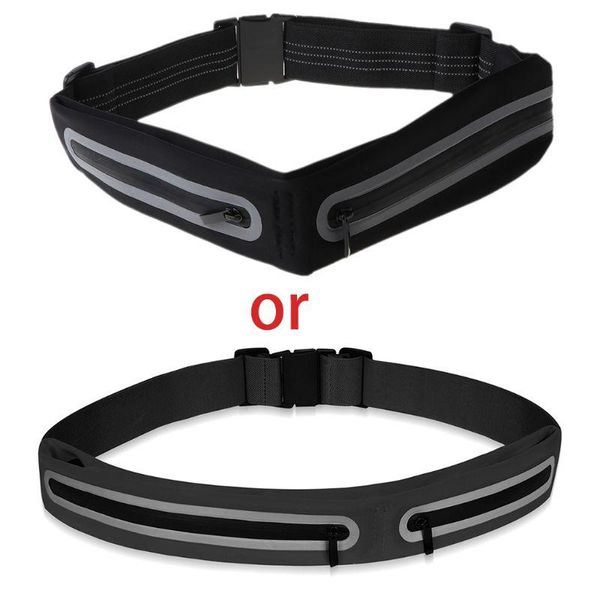 

waist bags running belt reflective fanny pack phone holder waterproof fitness pouch y5jd