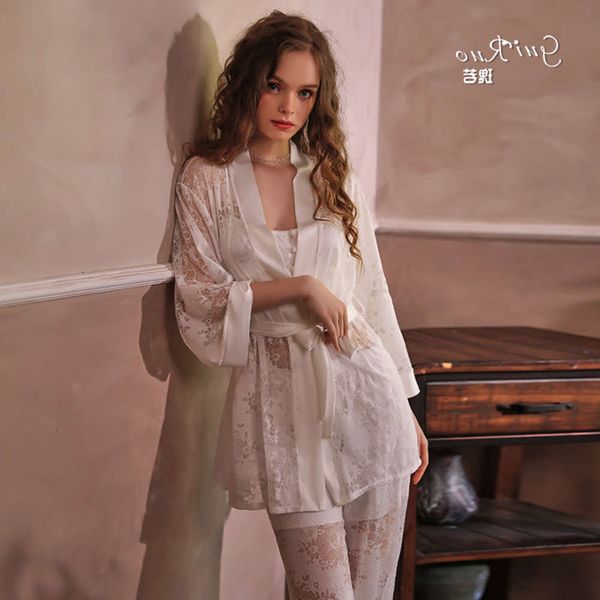 

bathrobe women's pajamas in spring and summer
