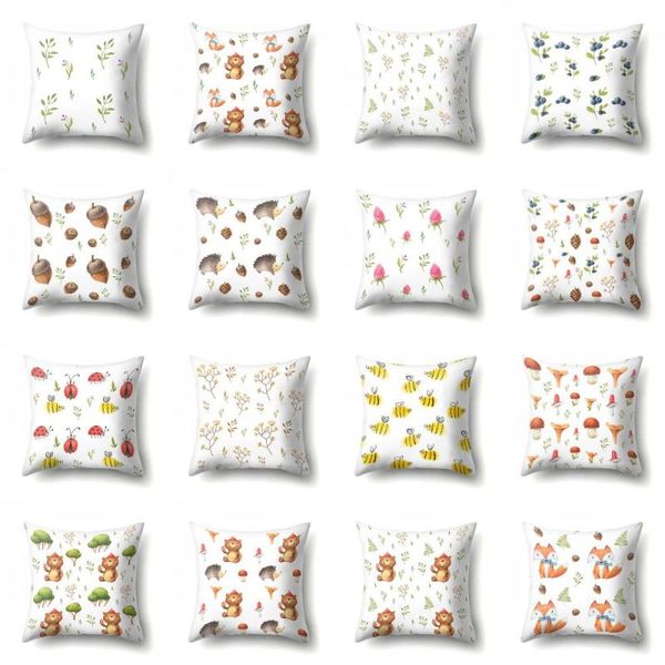 

cushion/decorative pillow cartoon animal cushion cover creative case home deocr throw pillowss for living room sofa bedroom car chair
