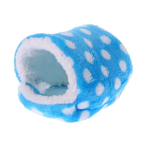 

fleece hamster cage warm sleeping mat bed small animal house p9yb supplies