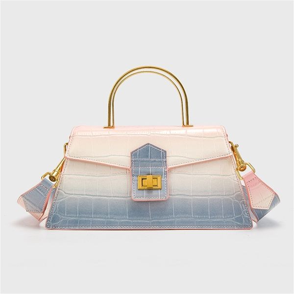 

herms luxury designer crossbody shoulder backpack handbags tote bag bags handbags wallet purse genuine leather crocodile gradual change tex