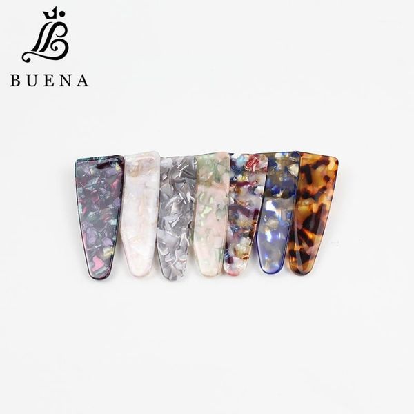 

art deco duckbill clip can triangle girl alligator elegant gift hair jewelry acetate clips1