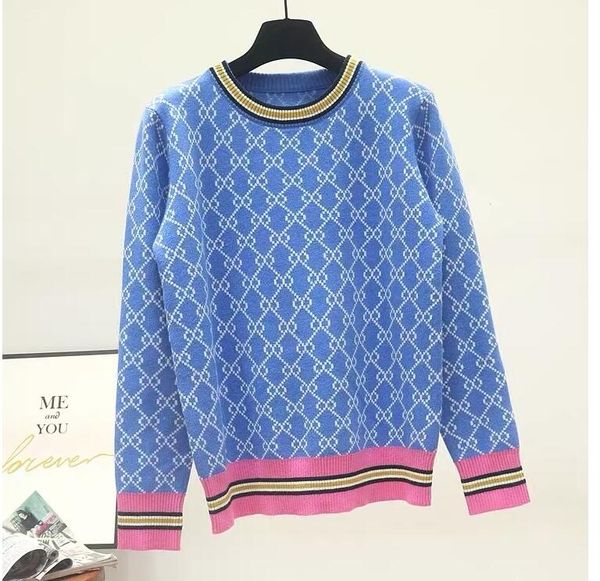 

r 2021 women's sweater autumn and winter fashion loose leisure clothing, White;black