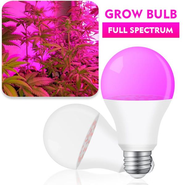 

led grow light full spectrum e27 bulb phytolamps for seedlings/ plants lamp seedlings at home tent lights