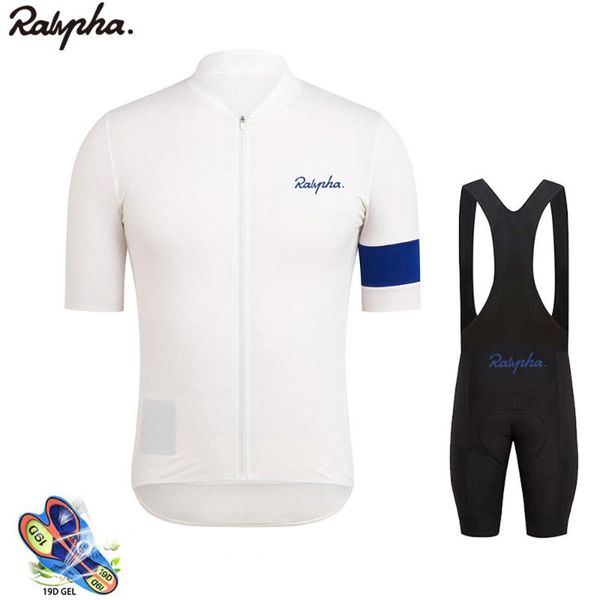 

racing sets raphaful pro team cycling clothing 2021 summer quick dry jersey short pants set breathable ciclismo mtb bike uniform, Black;blue