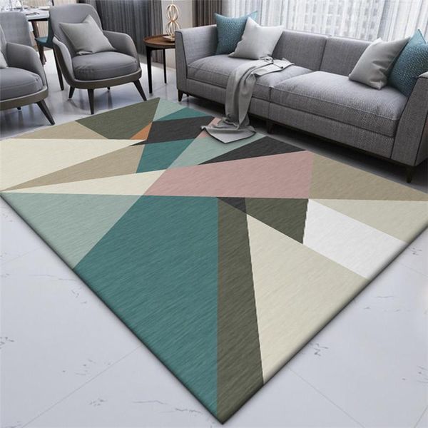 

carpets northern european-style rug marble triangular geometric mosaic carpet living room bedroom bed blanket kitchen floor mat