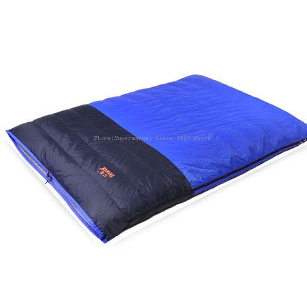 

sleeping bags winter outdoor double down bag thick camping white duck tent