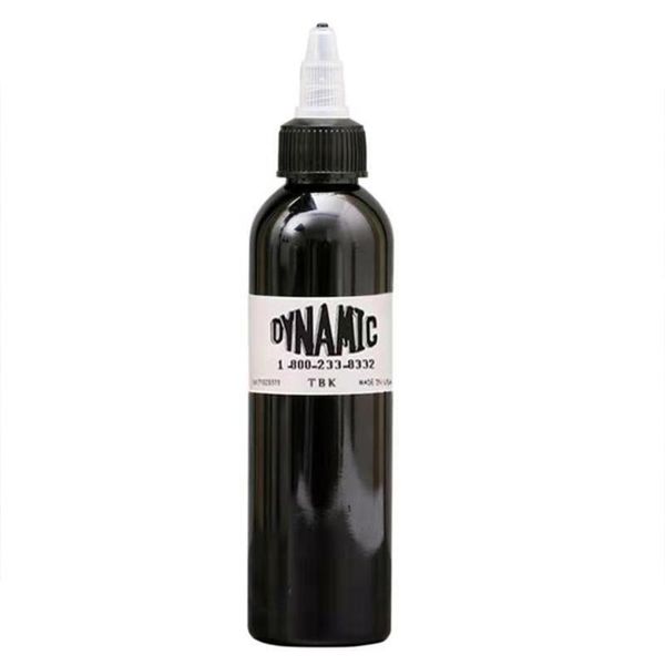 Inchiostri per tatuaggi 30 ml/60 ml/120 ml pigmento nero professionale pratica fai da te inchiostro body art pittura