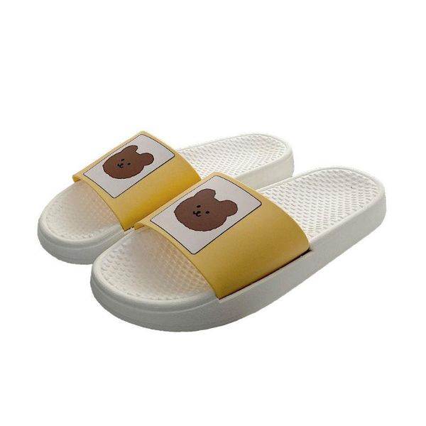 

slippers bathroom house men women flats shoes male home clear pvc sandals rome massage slipper big size 44 45, Black