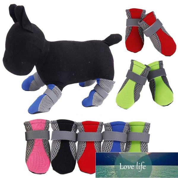 4 pçs / set pet cão chuva sapatos de chuva de borracha de borracha anti anti-deslizamento impermeável cão gato sapatos de chuva de outono e inverno preço de fábrica especialista em design de qualidade mais recente estilo original