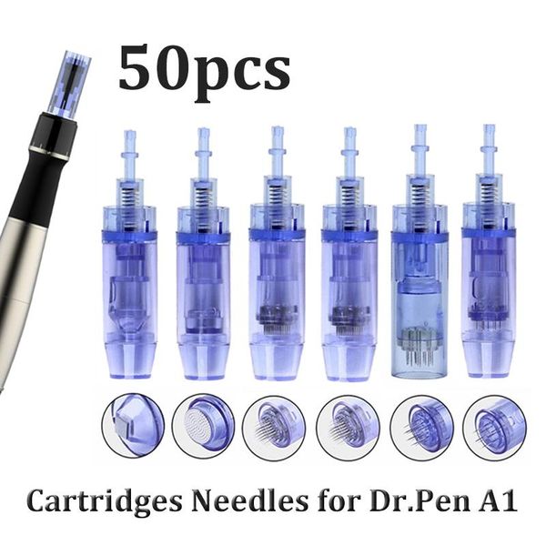 

tattoo needles bayonet cartridge replacement for electric dr.pen a1 micro needle 9 pin/12 pin/36 pin/3d/5d nano 50pcs